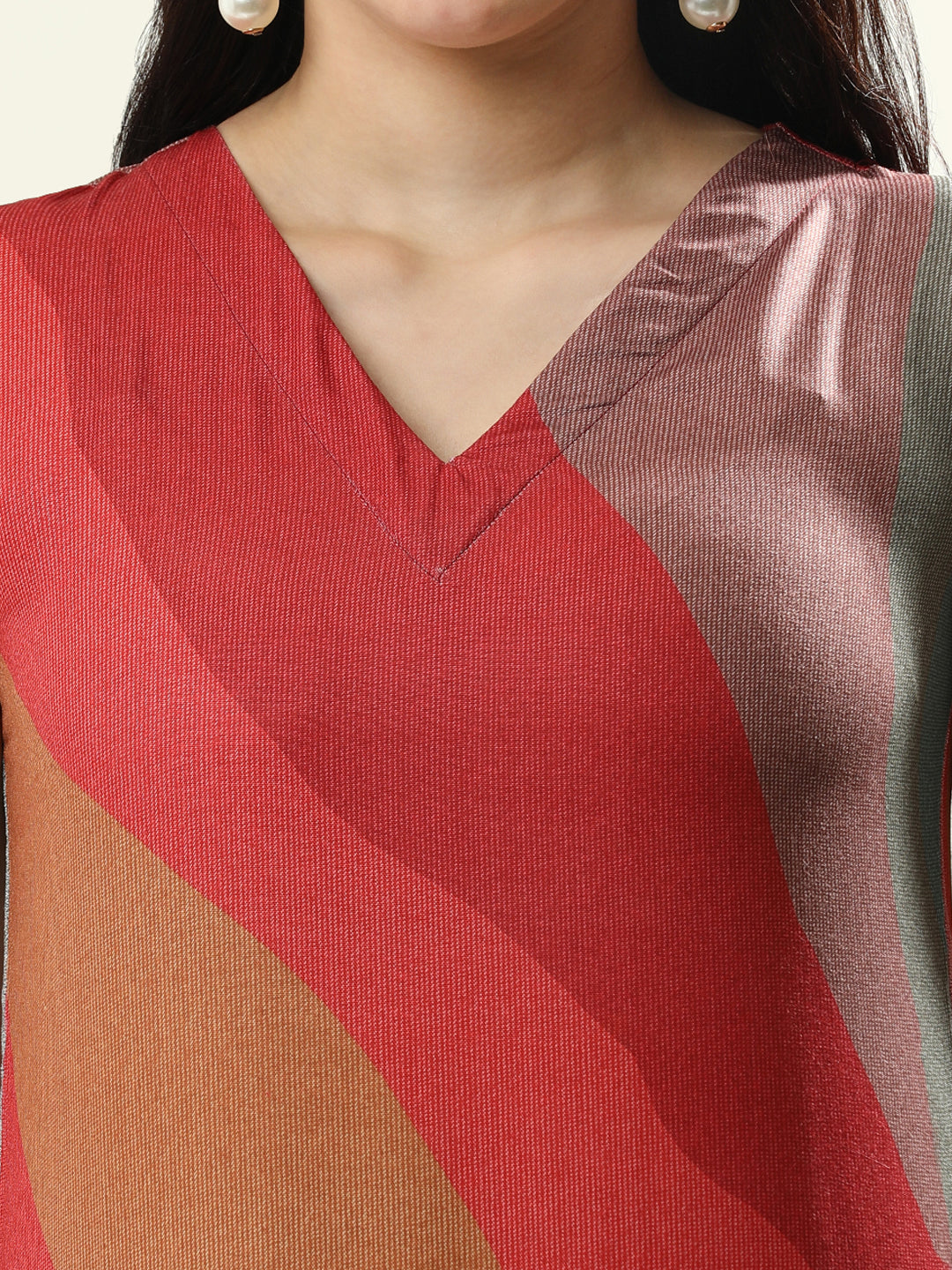 Floral Printed Straight Sleeveless Kurta