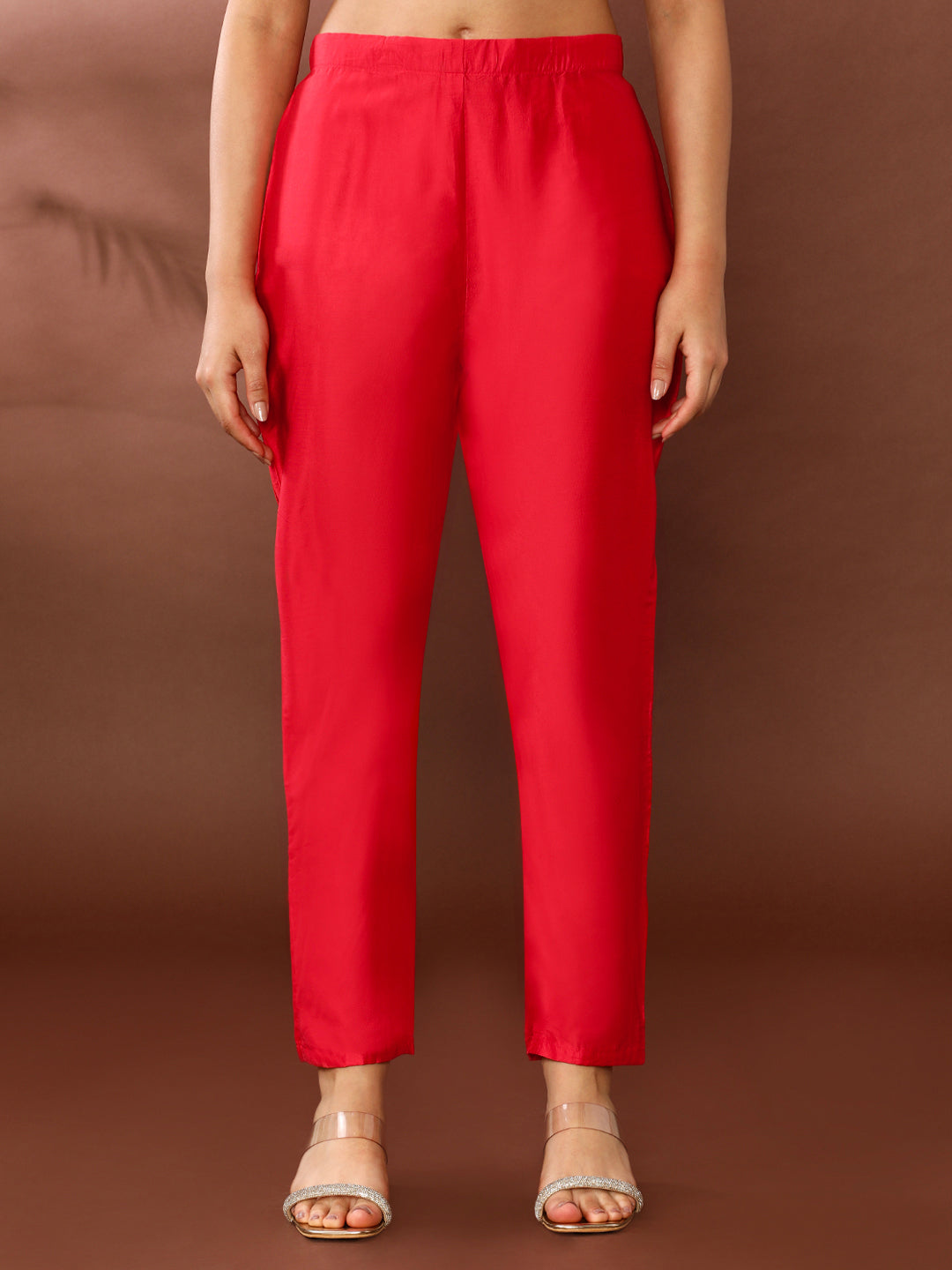 Floral Embroidered Kurta & Trousers Sets