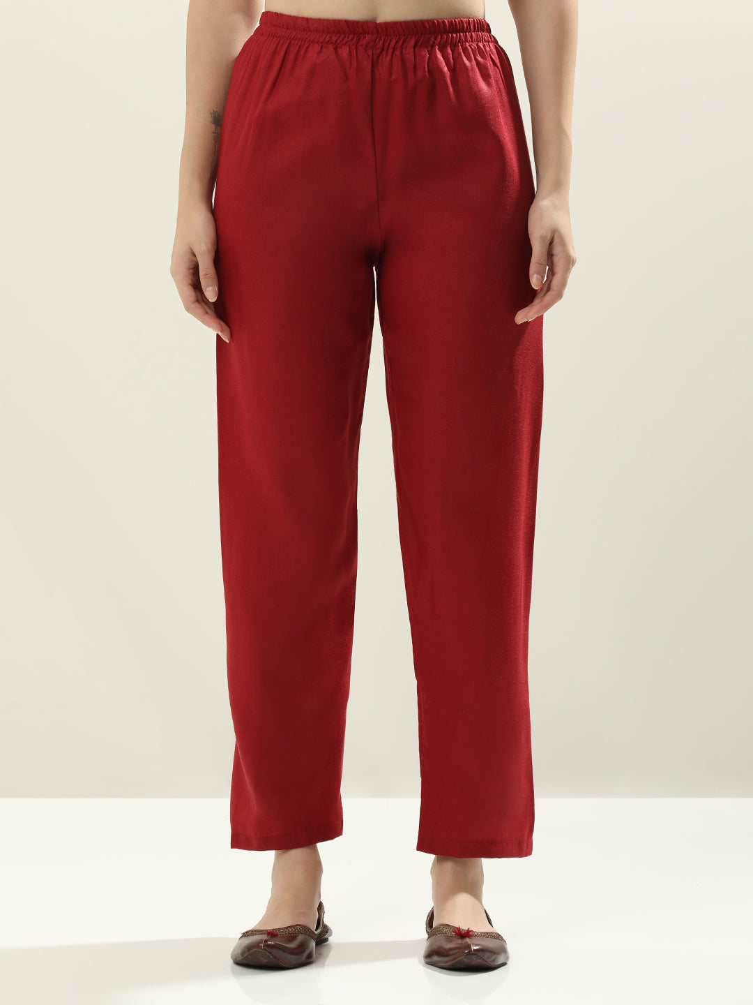 Floral Printed Anarkali Georgette Flared Kurta & Trousers Sets