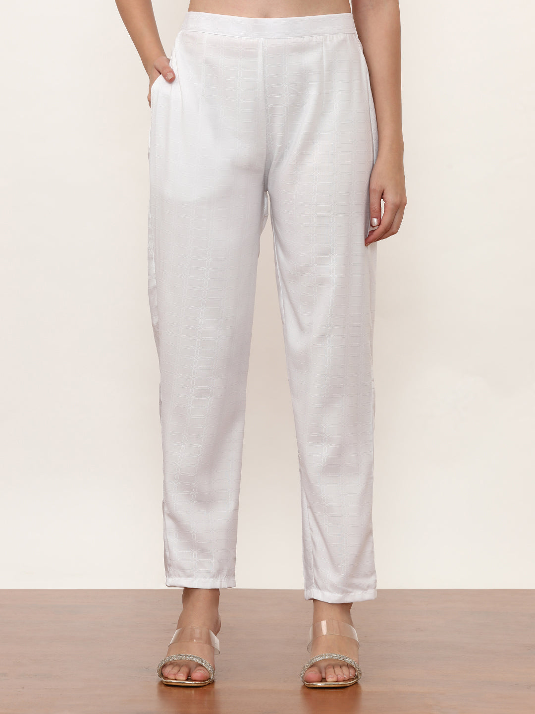 Embroidered Ethnic Motifs Kurta Sets With Dupatta