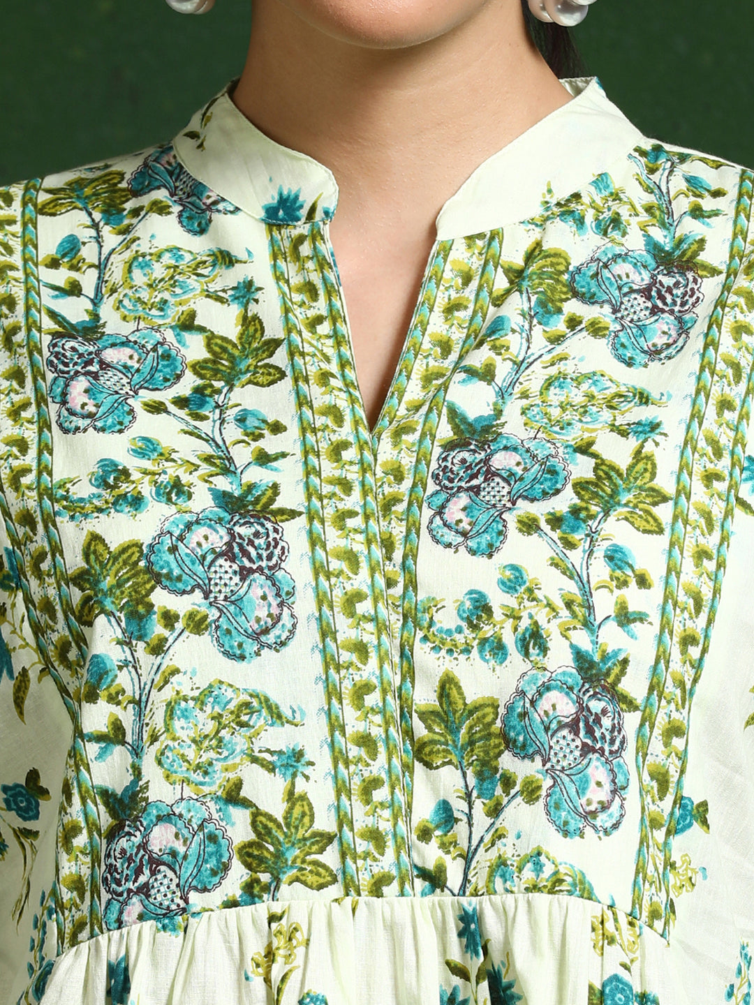 Floral Printed A-Line top