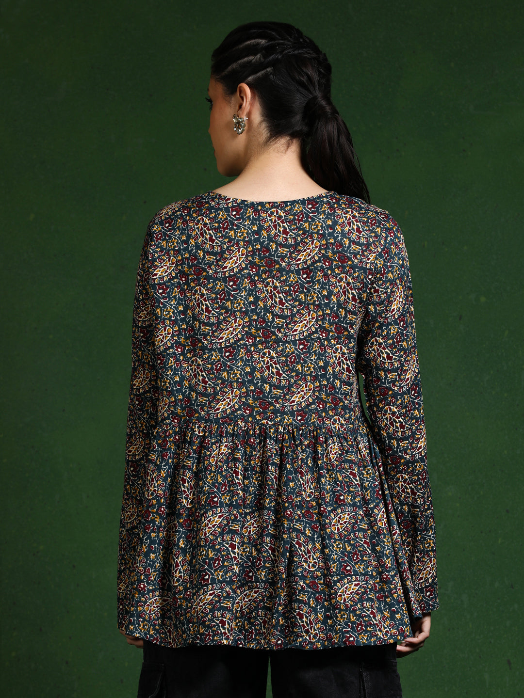 Floral Printed A-Line top