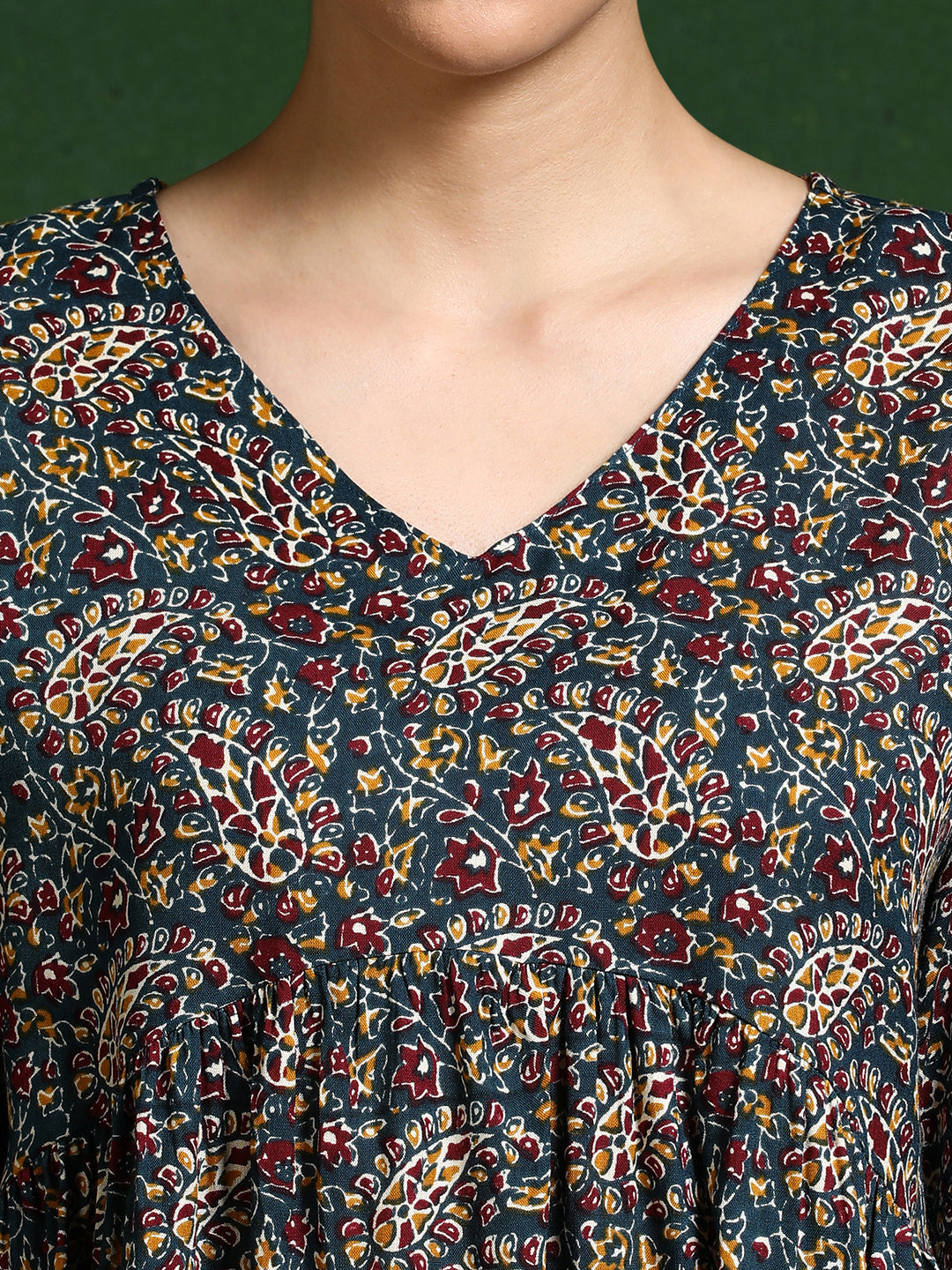 Floral Printed A-Line top