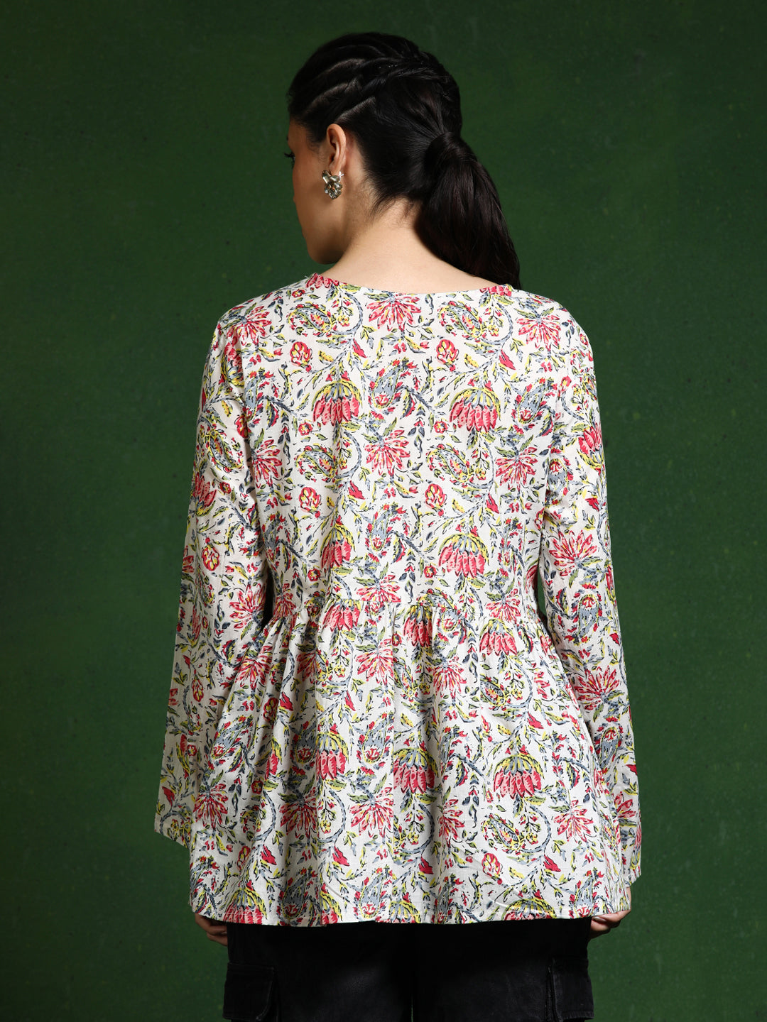 Floral Printed A-Line top