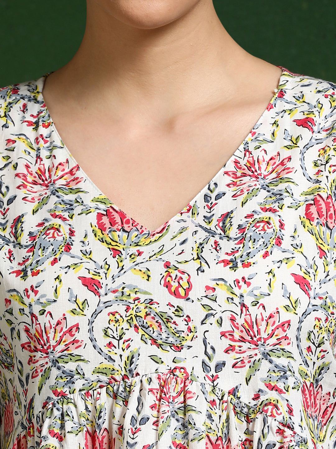 Floral Printed A-Line top