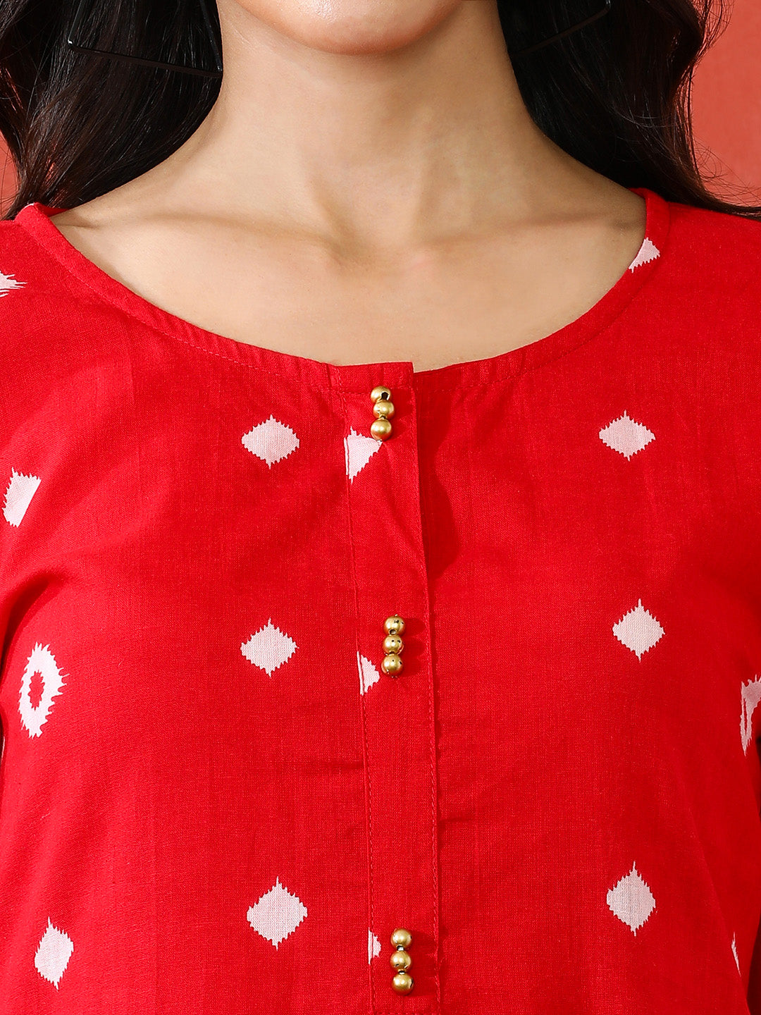 Women Bandhani Printed Kurta
