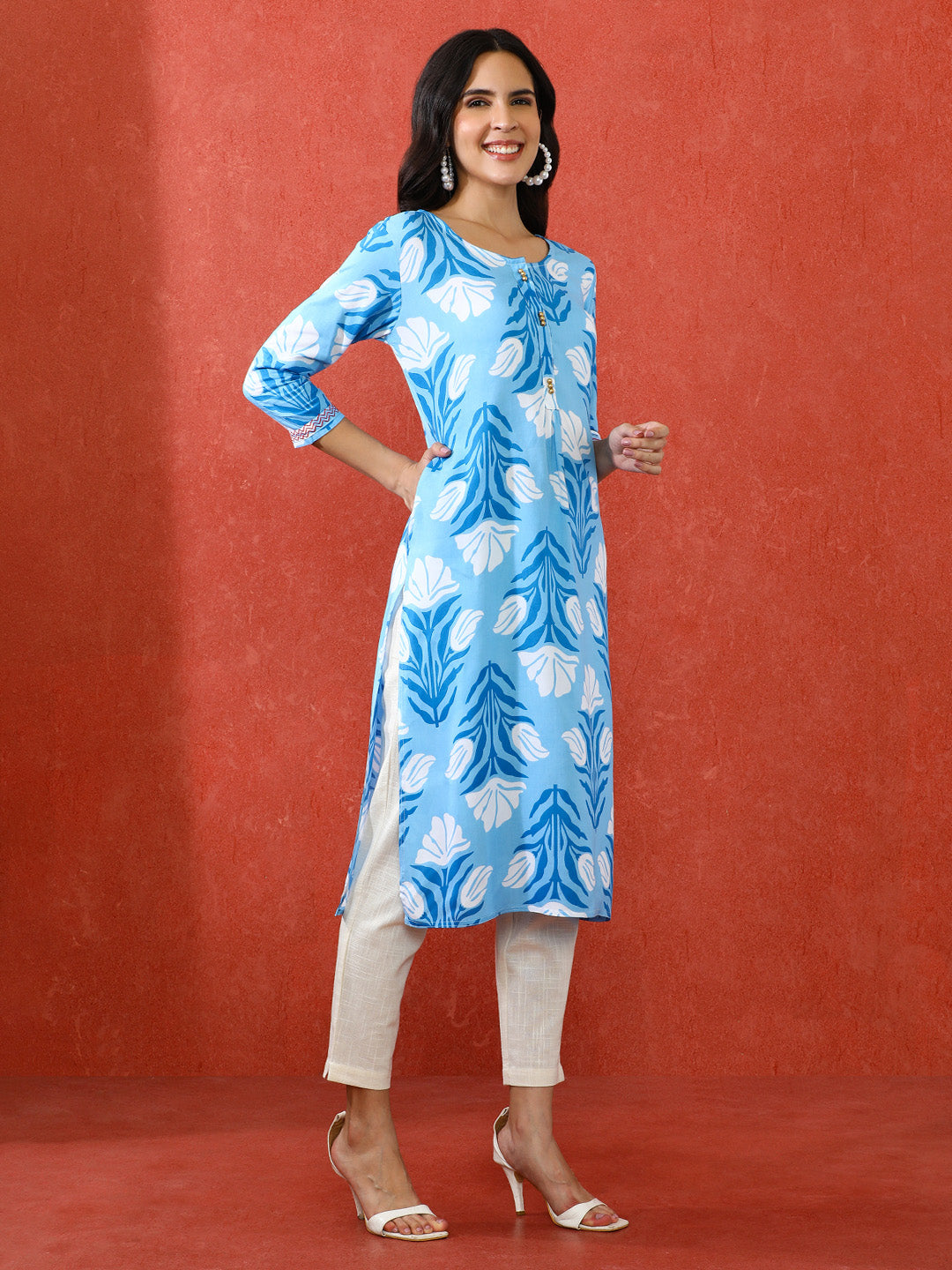 Women Floral Printed Kurta