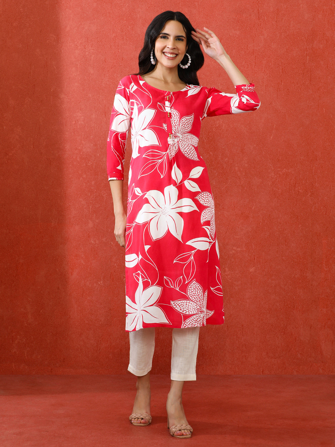 Women Floral Printed Kurta
