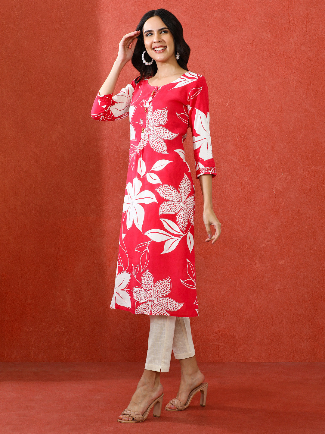 Women Floral Printed Kurta