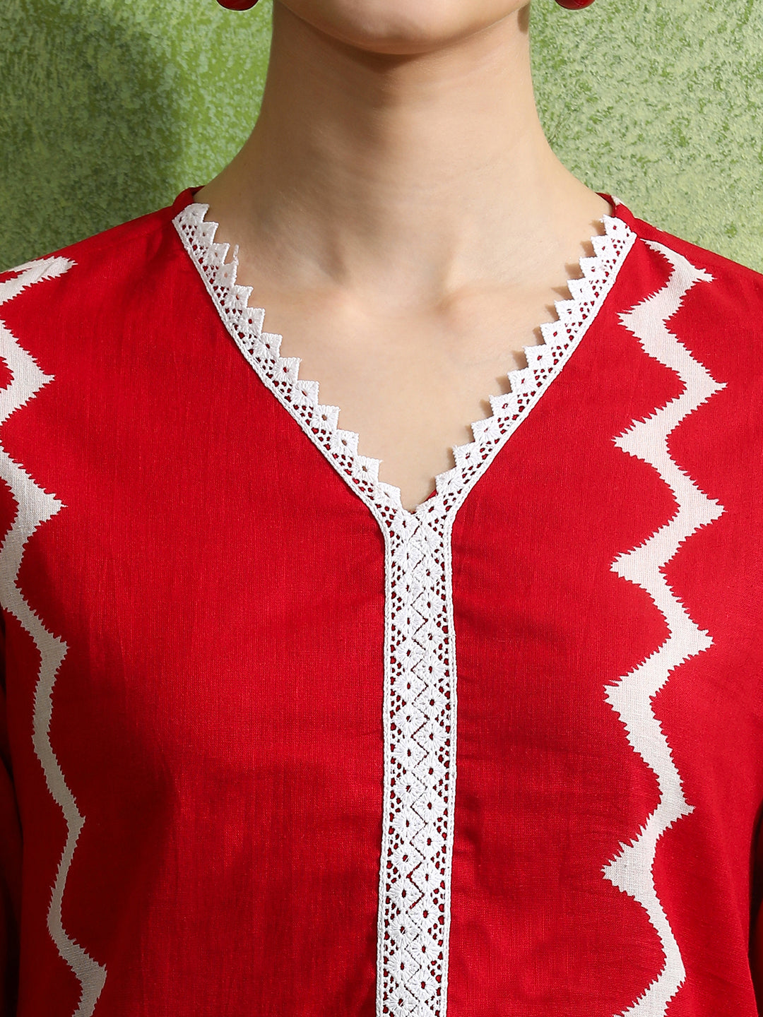 Floral Printed Straight Kurta