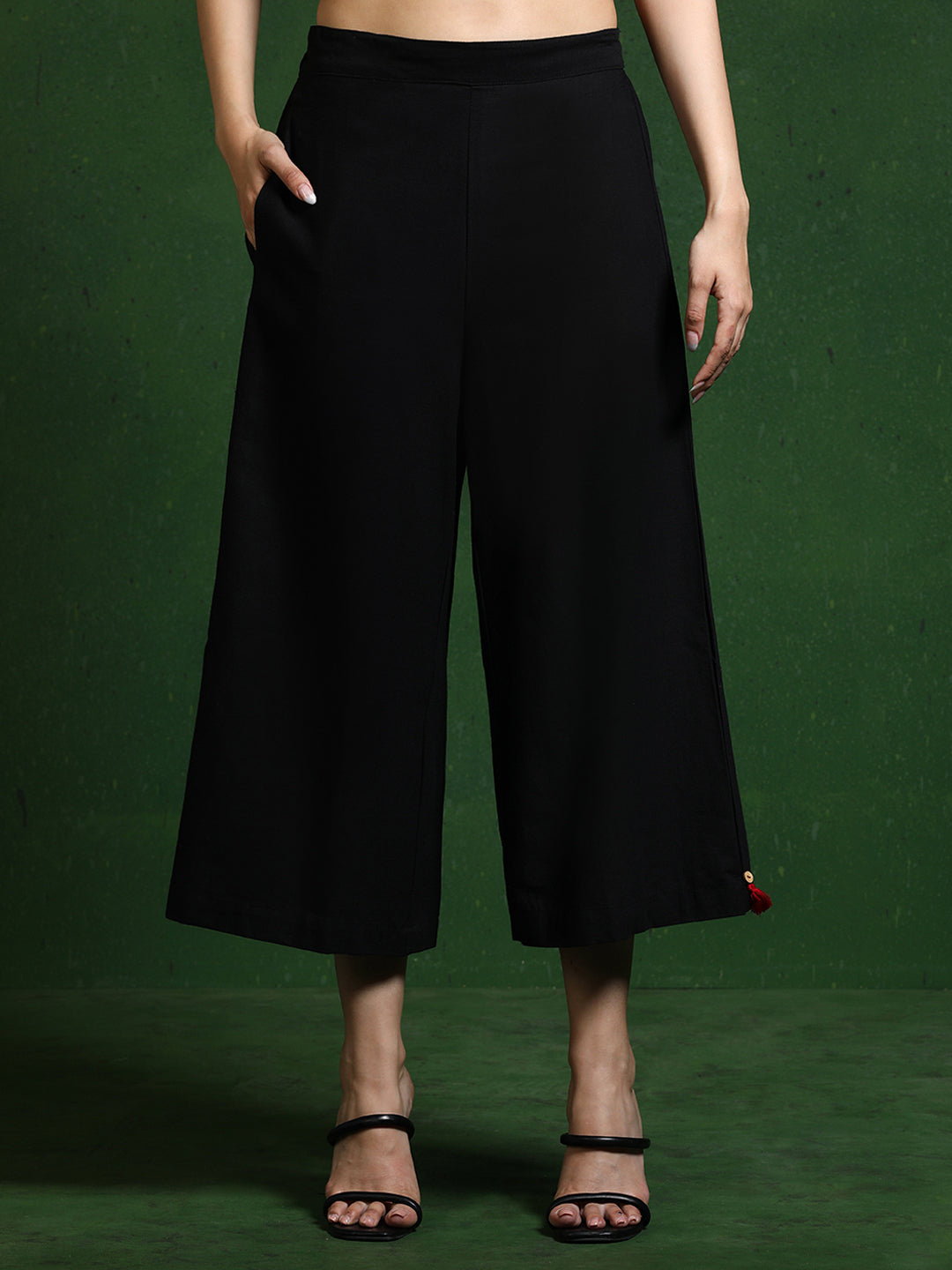 Pure cotton Solid kurta sets with palazzo