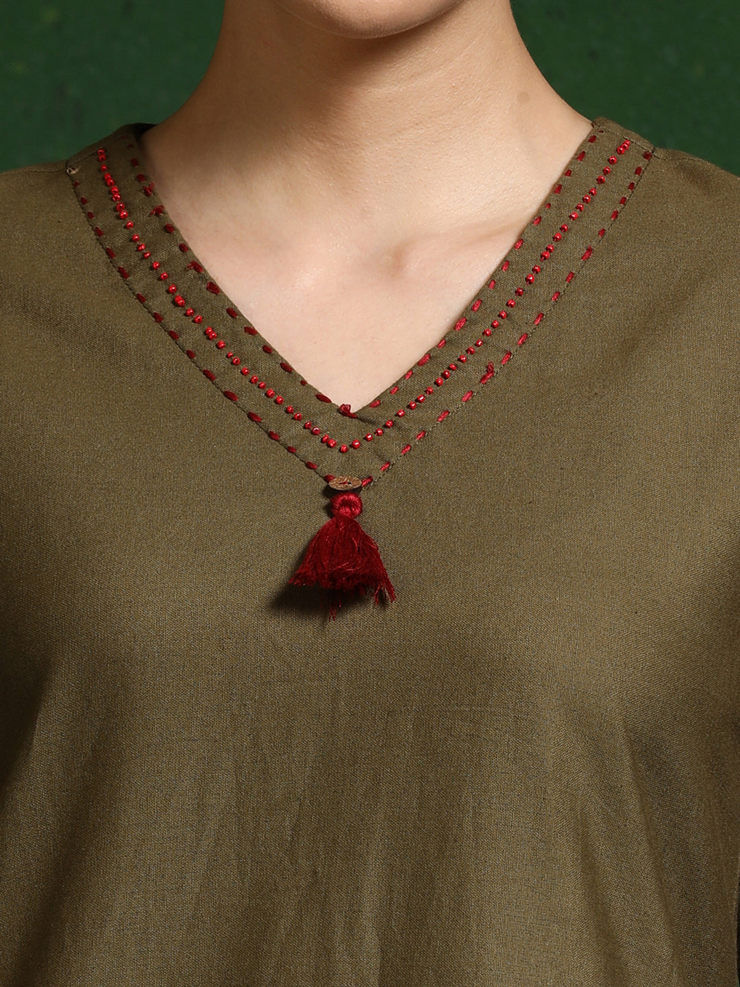 Pure cotton Solid kurta sets with palazzo