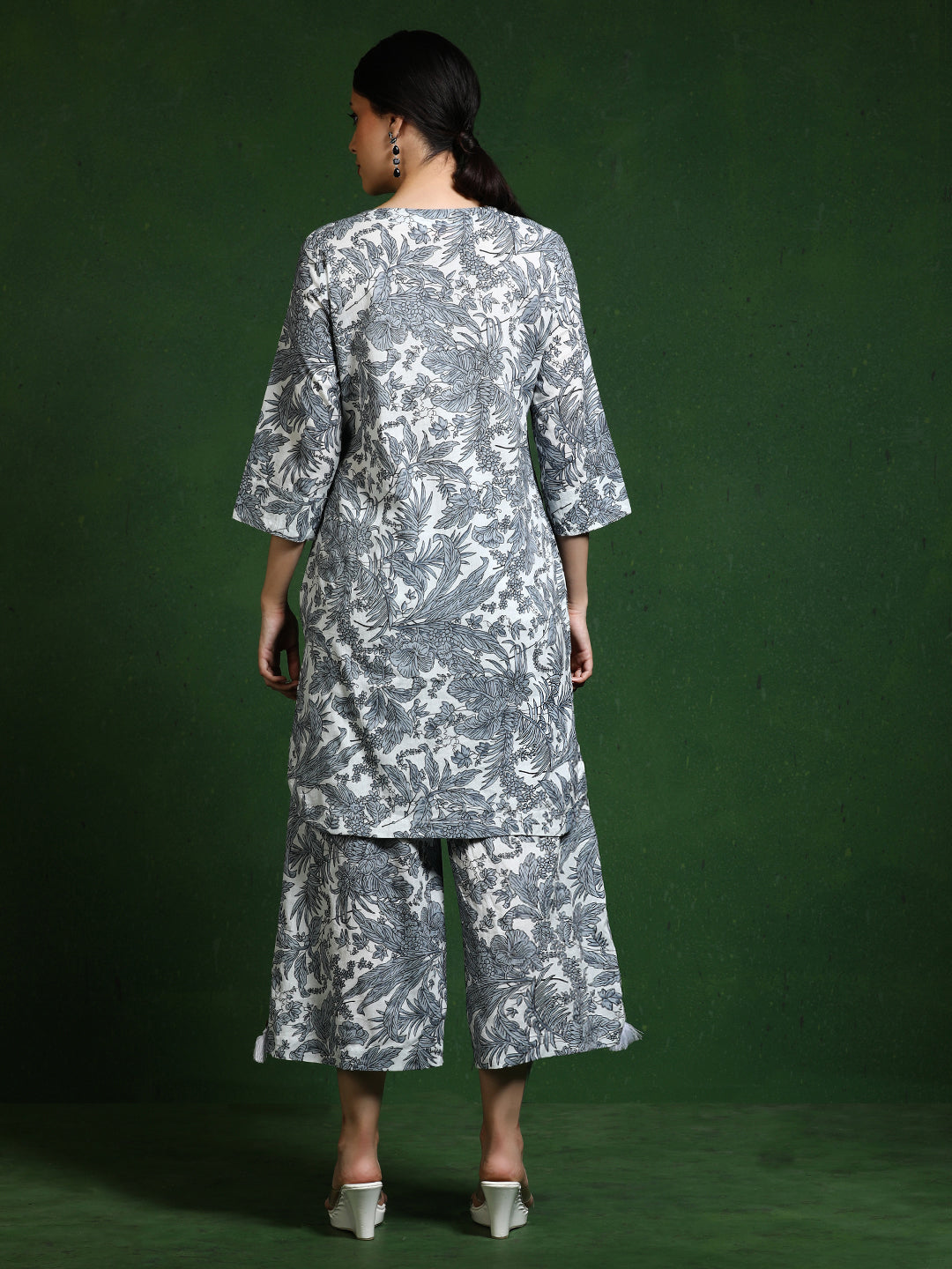 Pure cotton Printed kurta sets with palazzo