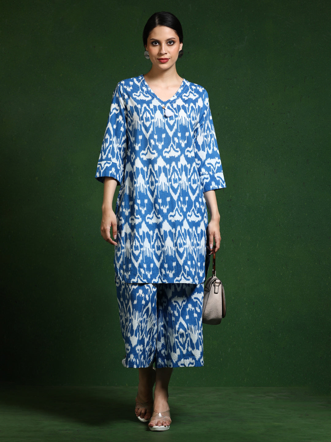 Pure cotton Printed kurta sets with palazzo