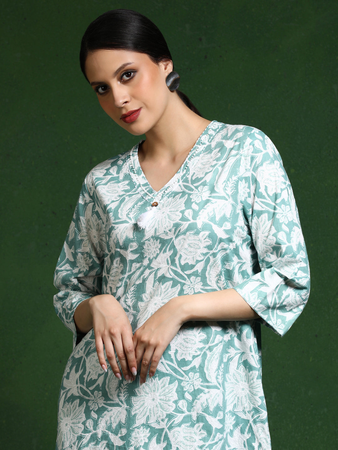 Pure cotton Printed kurta sets with palazzo