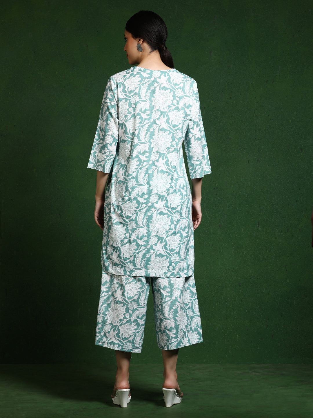 Pure cotton Printed kurta sets with palazzo