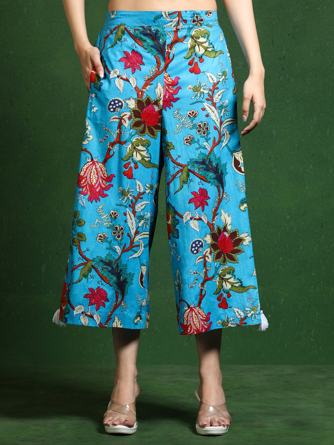 Pure cotton Printed kurta sets with palazzo