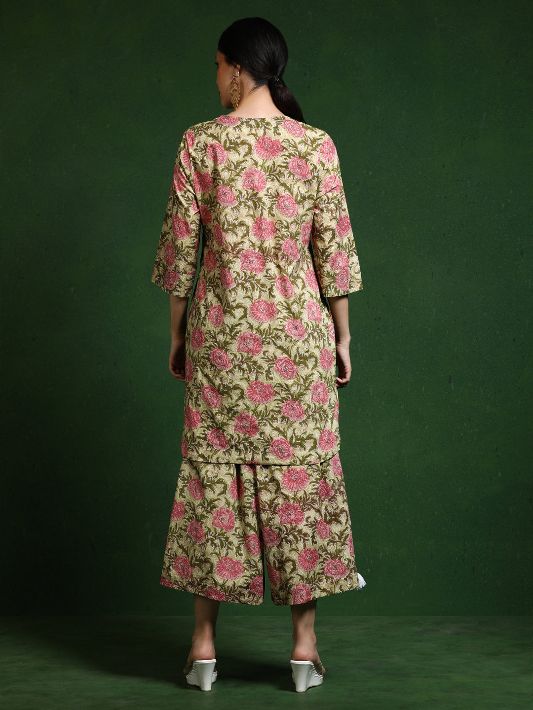 Pure cotton Printed kurta sets with palazzo