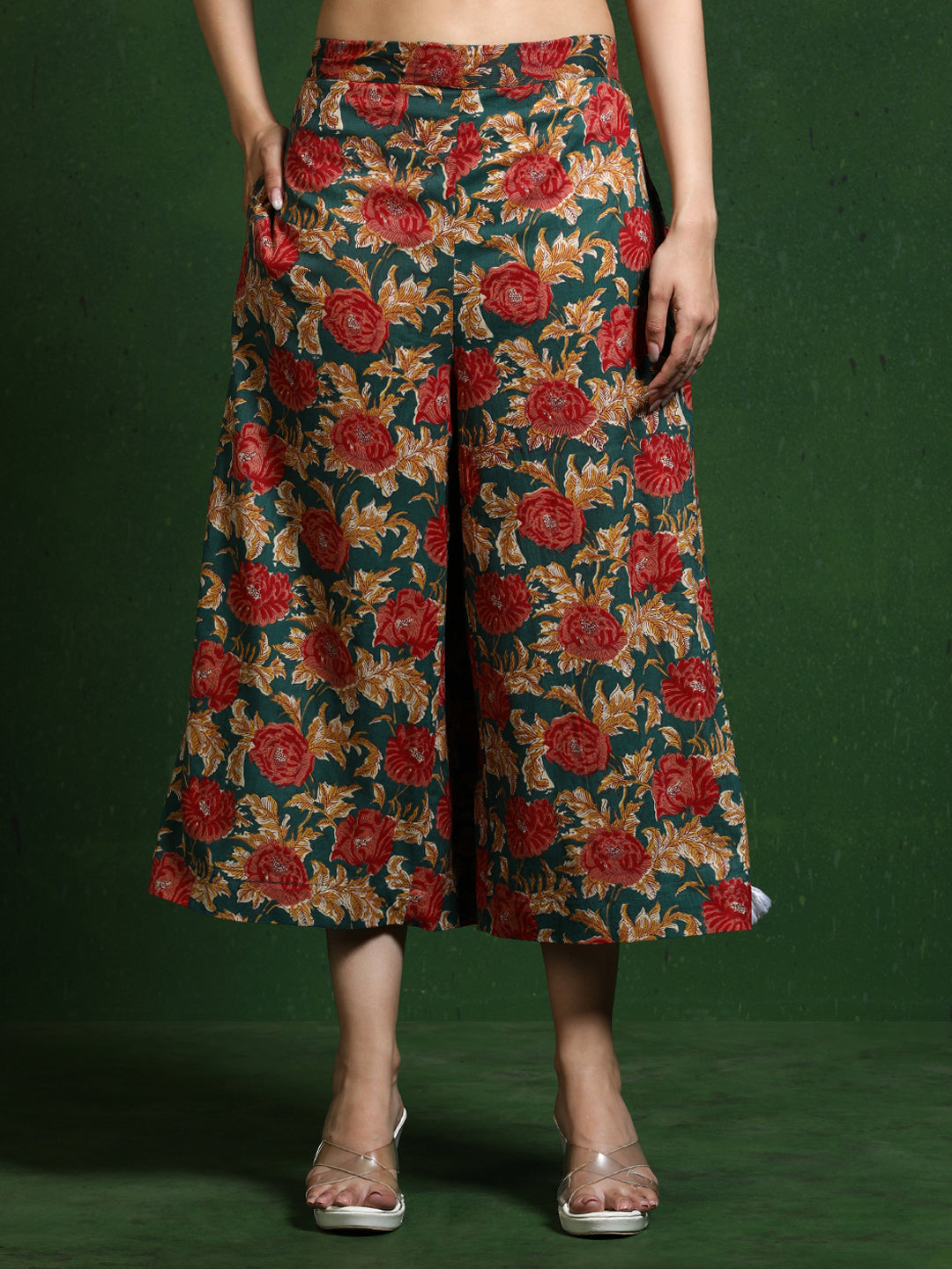 Pure cotton Printed kurta sets with palazzo