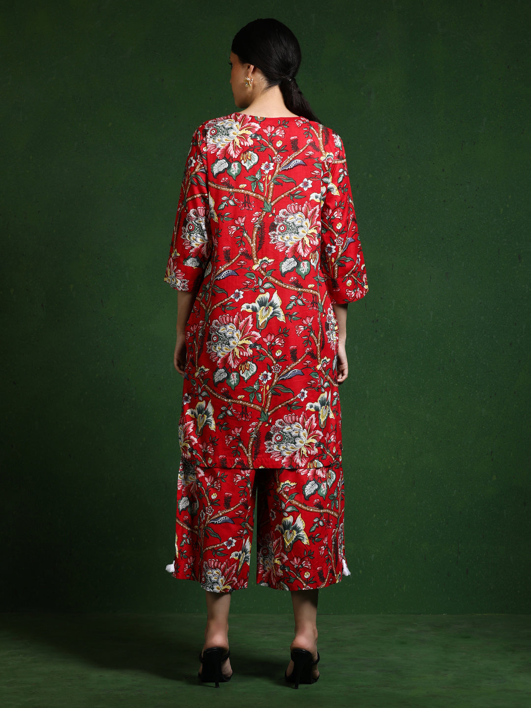 Pure cotton Printed kurta sets with palazzo