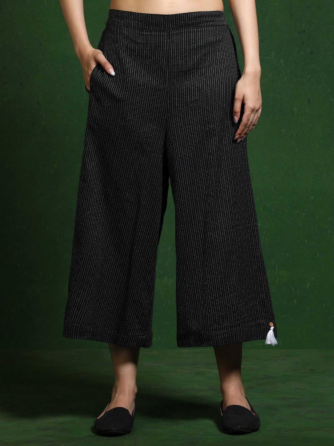 Pure cotton Solid kurta sets with palazzo