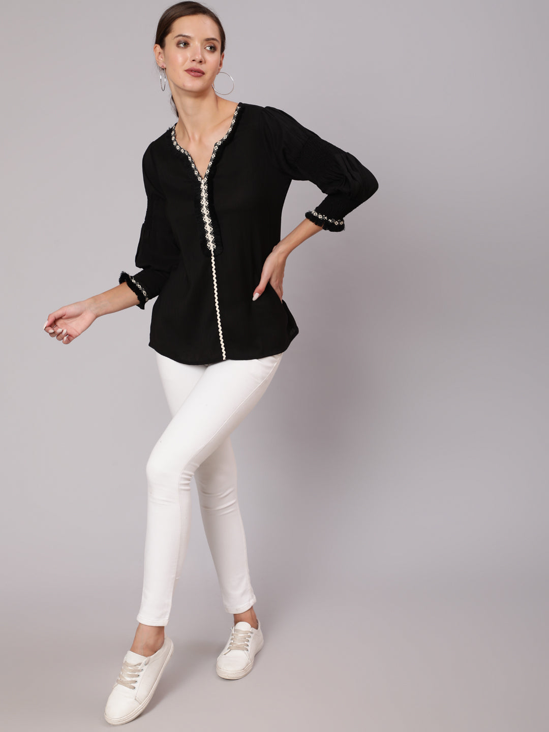 Choose Ethnic Style Top On Sale