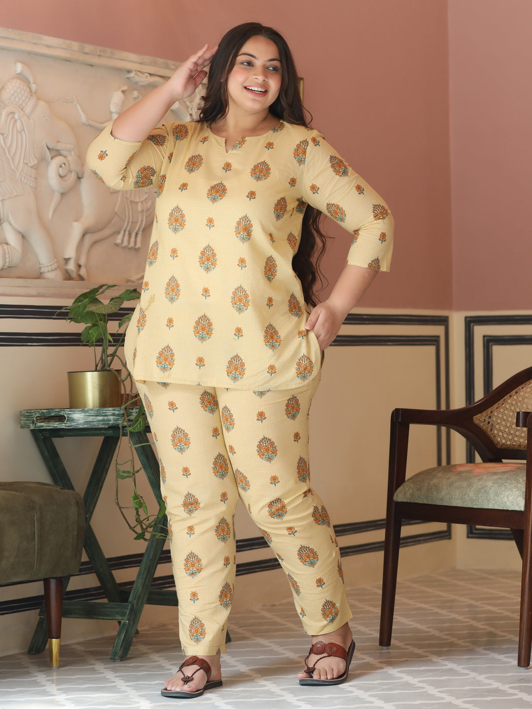 plus size cotton loungewear for girls