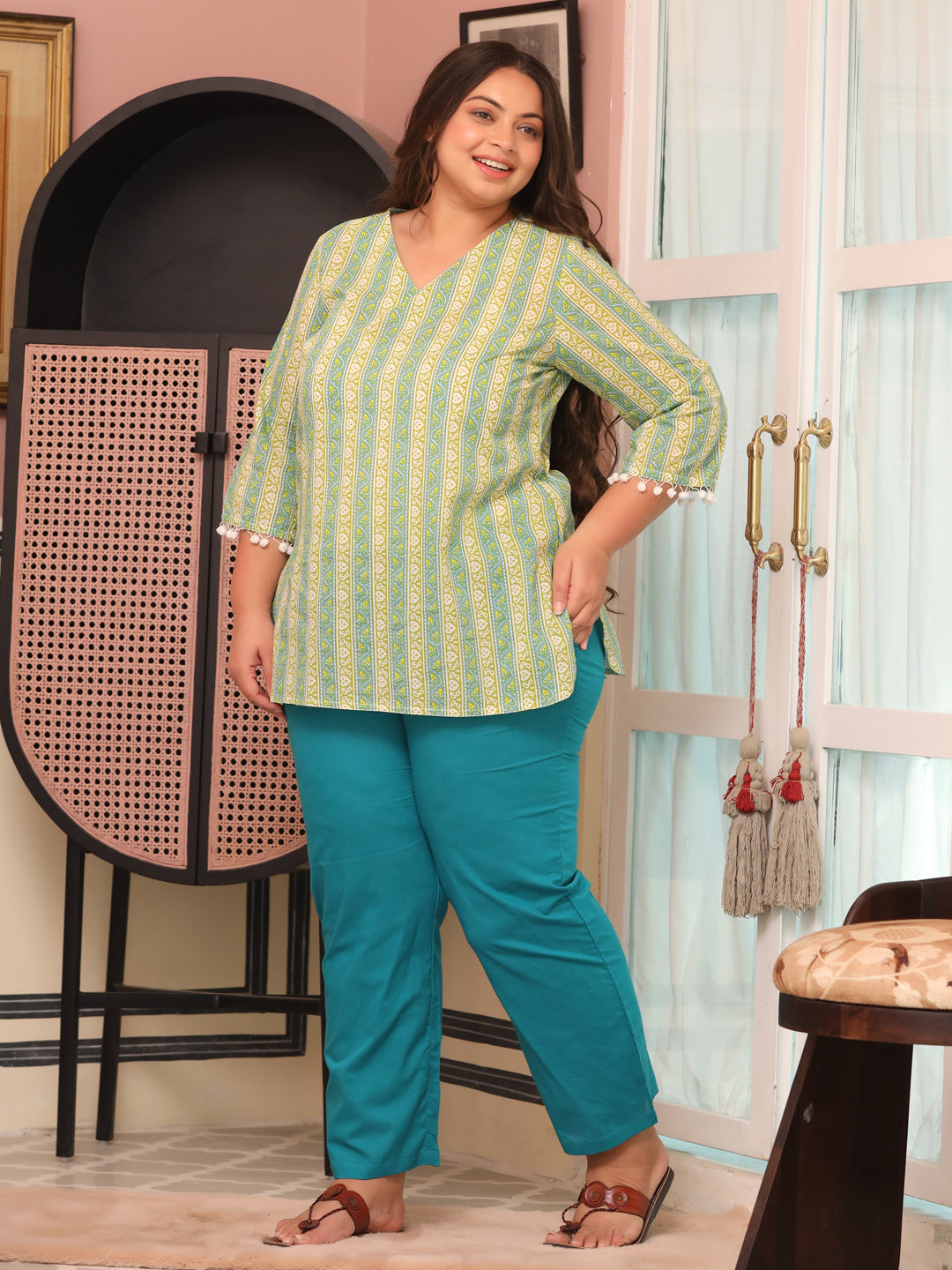 Plus size summer wear night suit