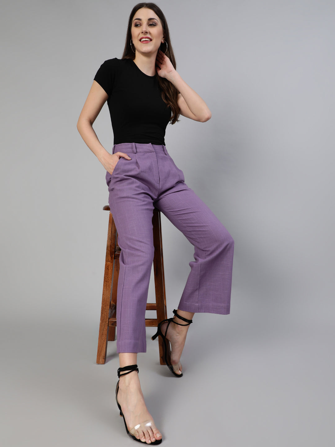 Shop high waist parallel pants