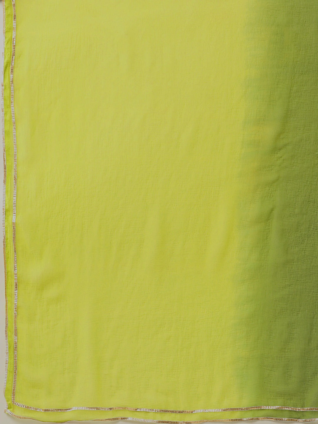 Green Woven Design Straight Silk Blend Kurta With Palazzo And Dupatta