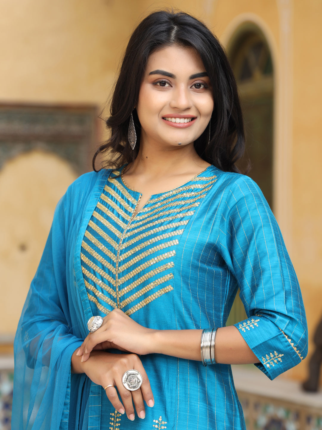 EXCLUSIVE ETHNIC SUIT SET FOR WOMEN