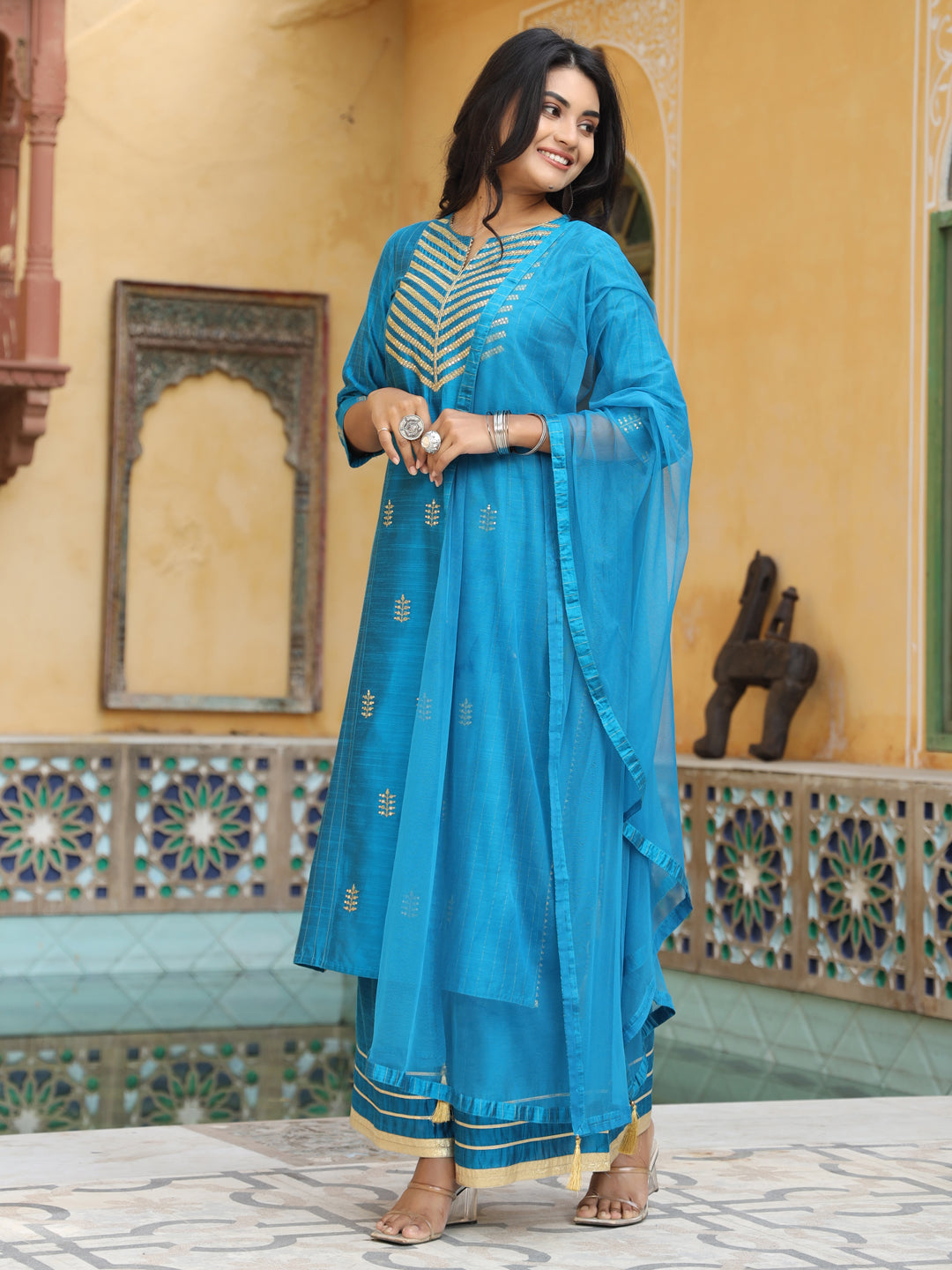 Shop Embroidered Suit Set at Best Price