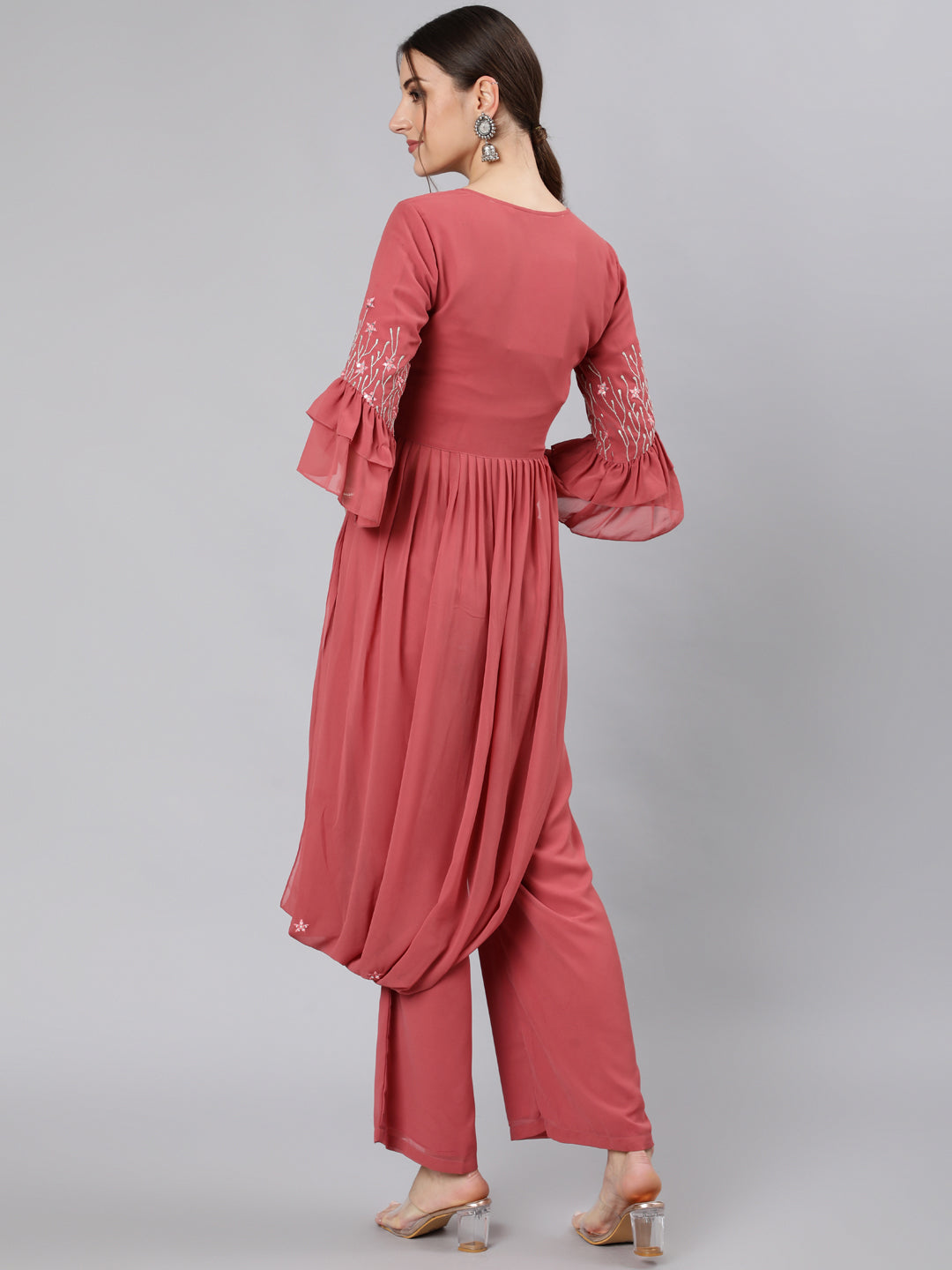 Women Stylish Ethnic Kurta Set For Wedding