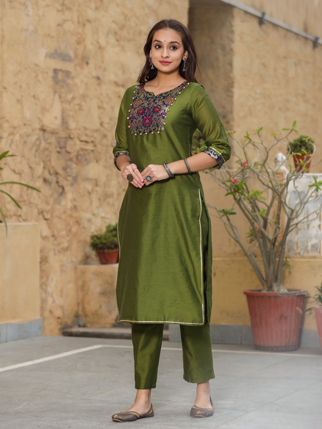 Straight Kurta With pants