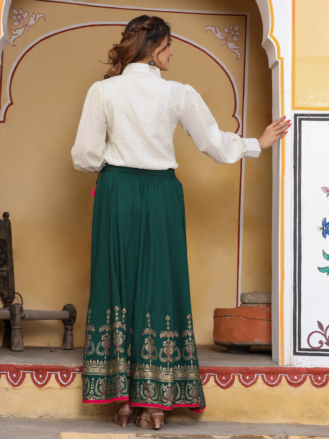 Shop Elasticated Waistband Skirt For Women