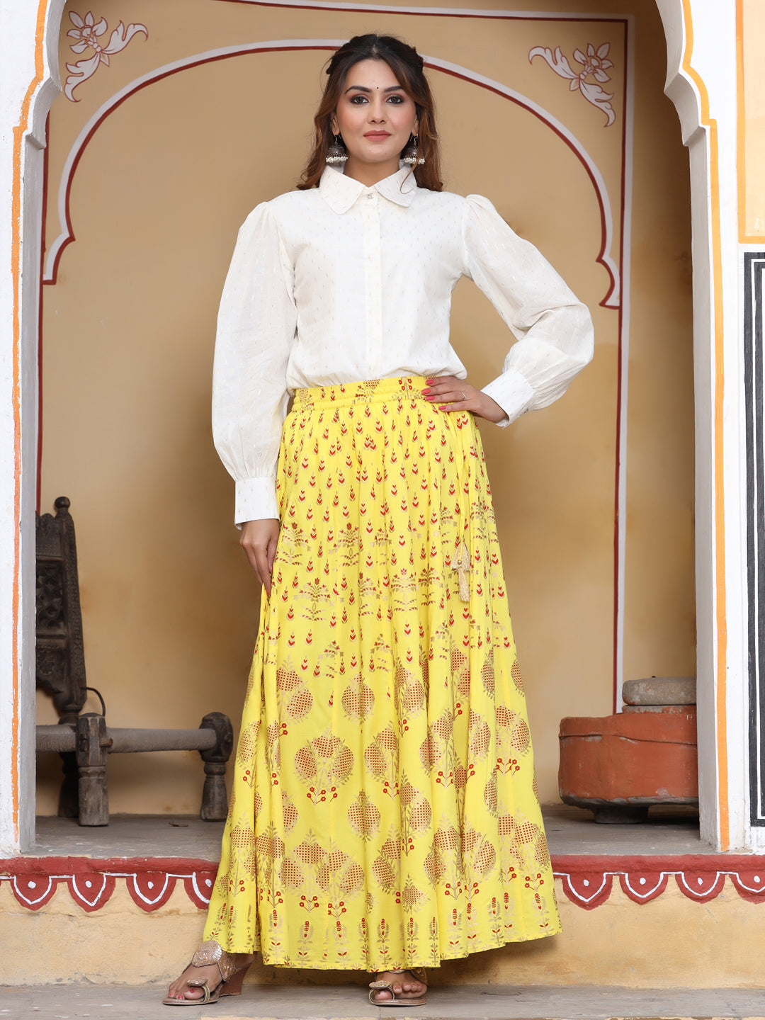 Get Printed Skirt for Women