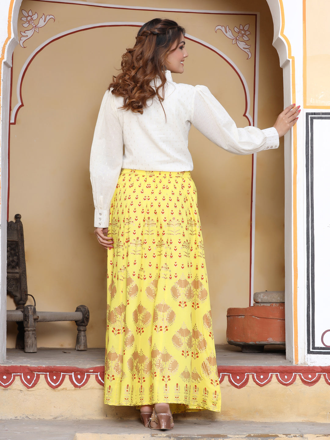 Buy Yellow Skirt for women
