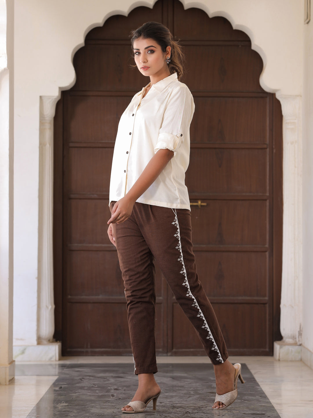 Shop Plus Size Casual Shirts & Bottom Sets for Women online