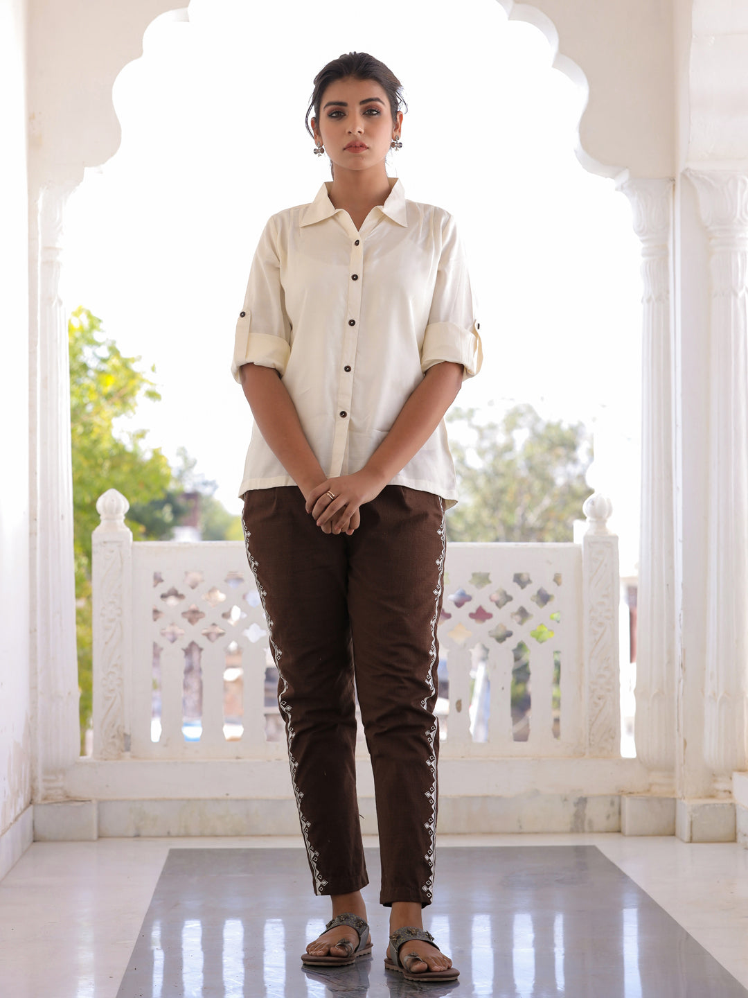 Shirt Bottom Sets For Women Online