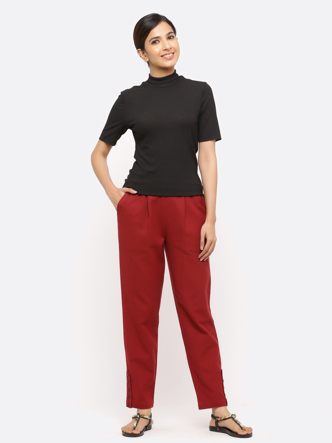 Shop ankle pants for kurti