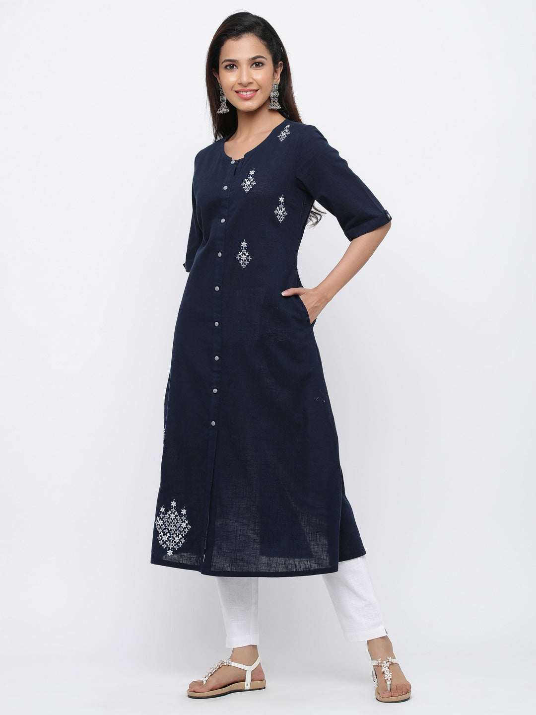 Straight A line kurta on sale