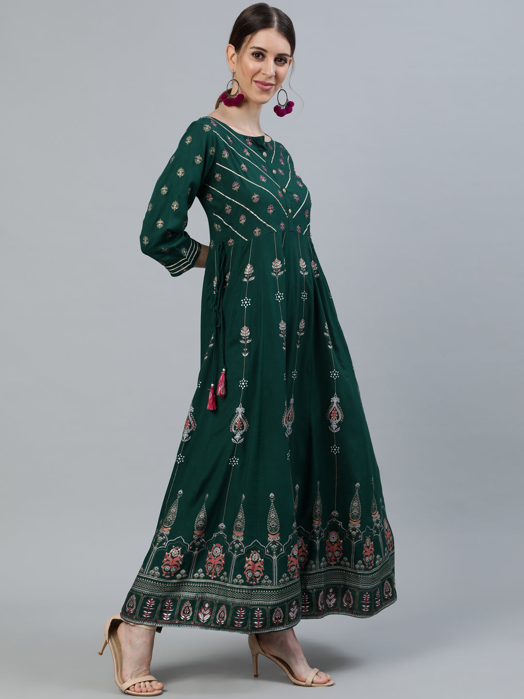 ETHNIC DESIGNER KURTA AT JAIPUR KURTI