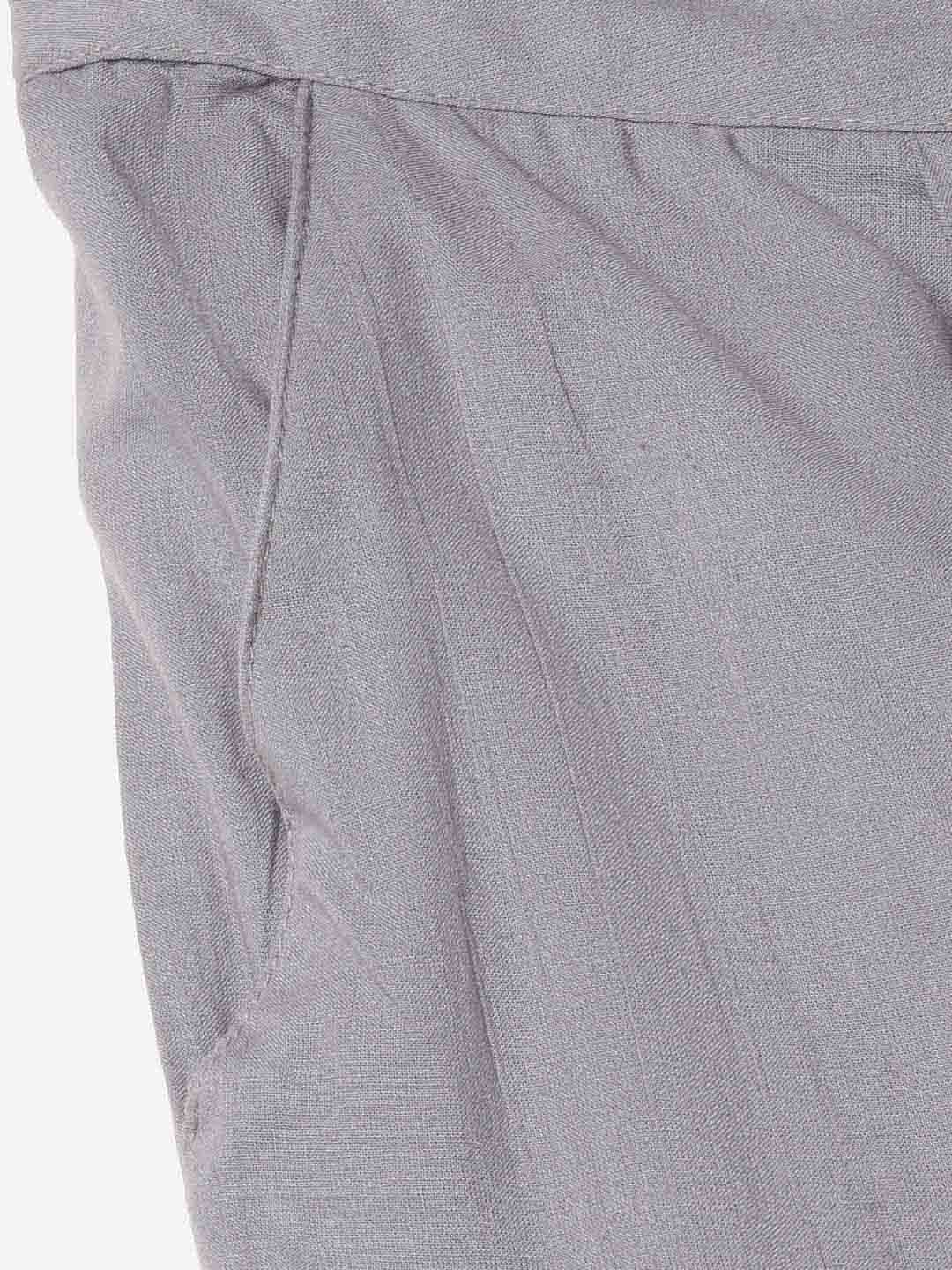 Grey Ethnic Wear Pant