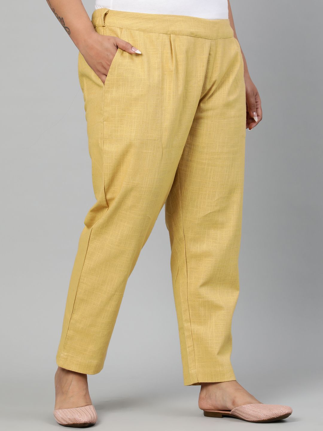 Buy ankle Length pants for kurti