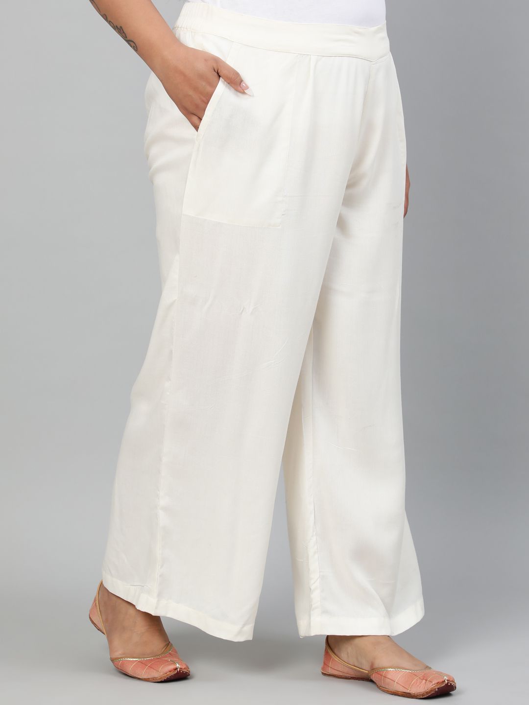 Buy Palazzo With Crop Top