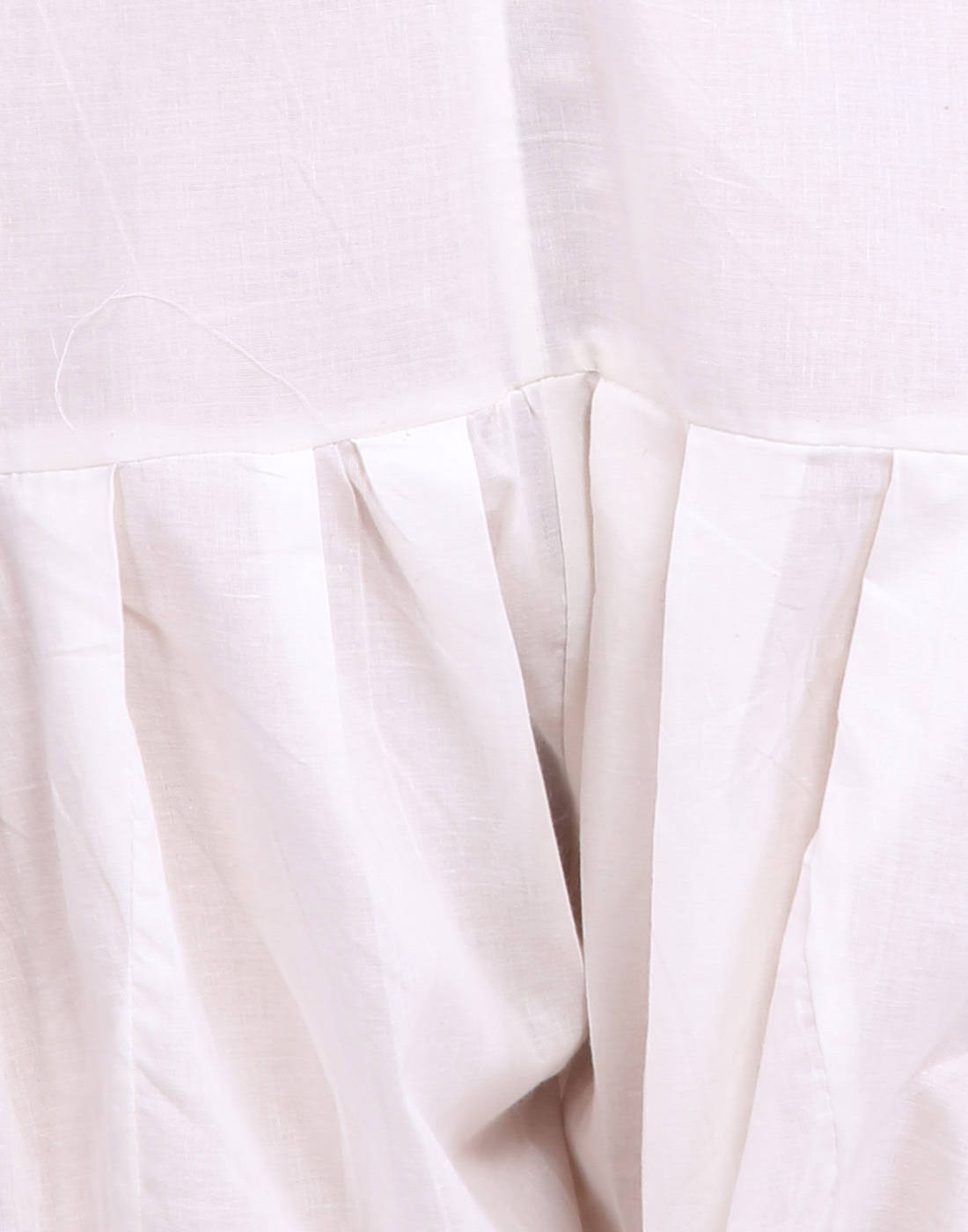 Off White Cotton Patiala Salwar And Dupatta Set