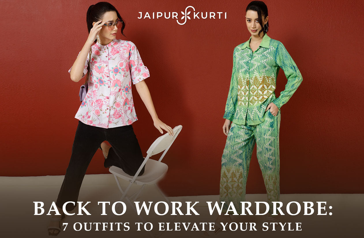 Back to Work Wardrobe: 7 Outfits to Elevate Your Style  