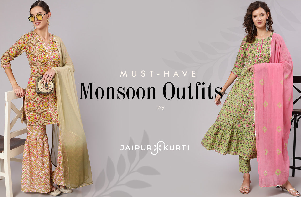 Must-Have Monsoon Outfits By Jaipur Kurti