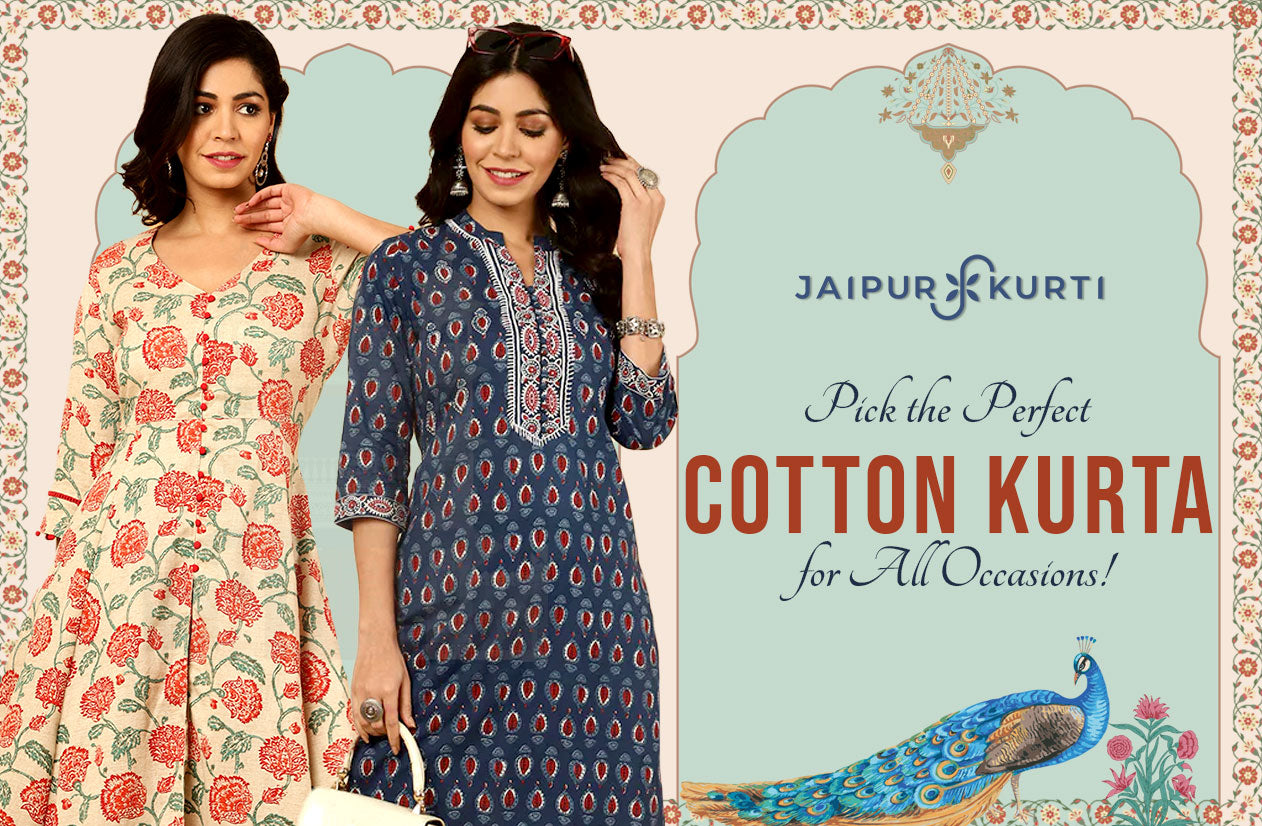 Pick the Perfect Cotton Kurta for All Occasions! 