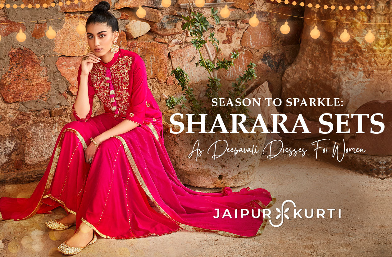 Sharara Sets As Deepavali Dresses For Women